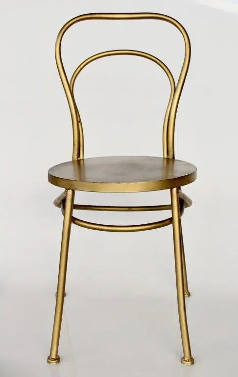 yamane.zzz--- Bentwood chair ③ BRASS FINISH BENTWOOD CHAIR – 90X41CM – Lemon Tree Interiors